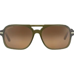 Marco - Shiny Milky Forest Dark Green. Serengeti