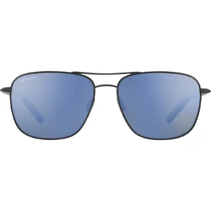 Spello - Matte Black, Blue Inside. Serengeti